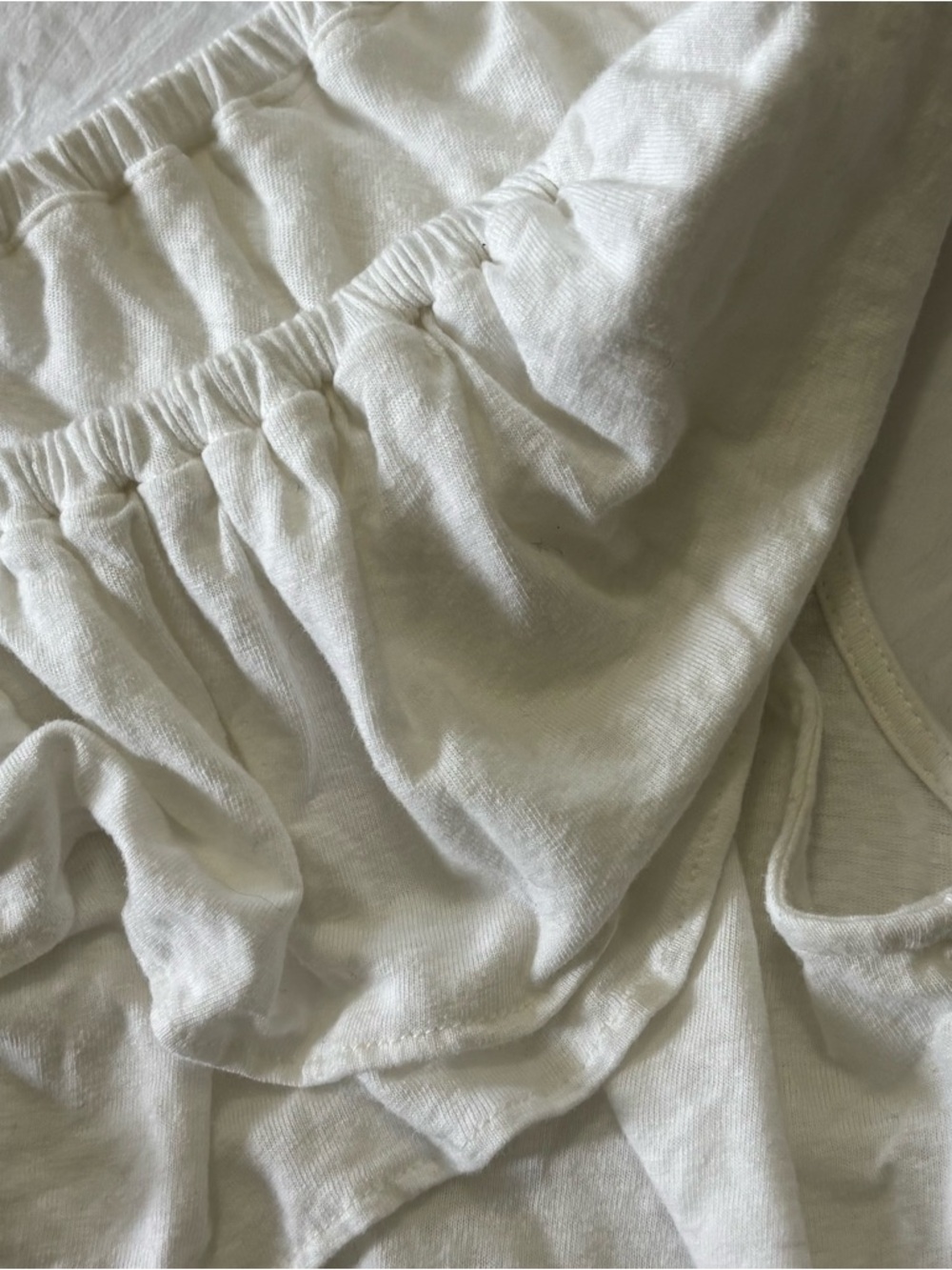 Ralph Lauren White One Shoulder Ruffle Top - Picture 4 of 5